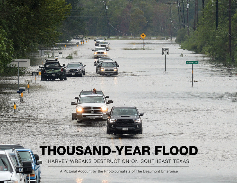 Thousand Year Flood Hurricane Harvey Southeast Texas