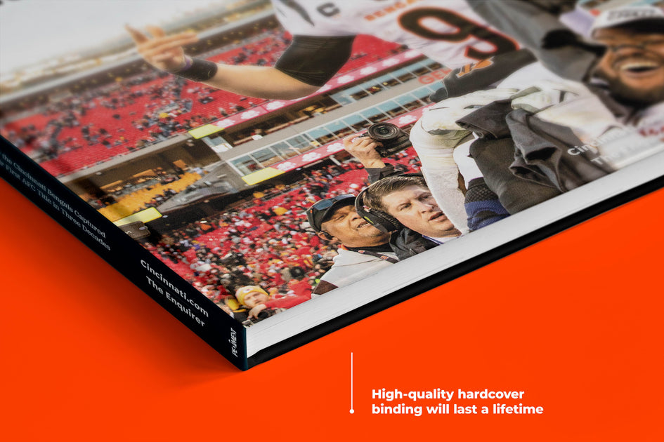 Cincinnati Bengals Super Season in a Hardcover Collector's Book