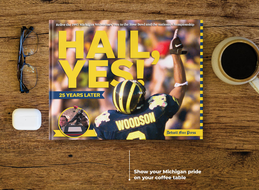 Michigan football's 1997 championship season in a hardcover book