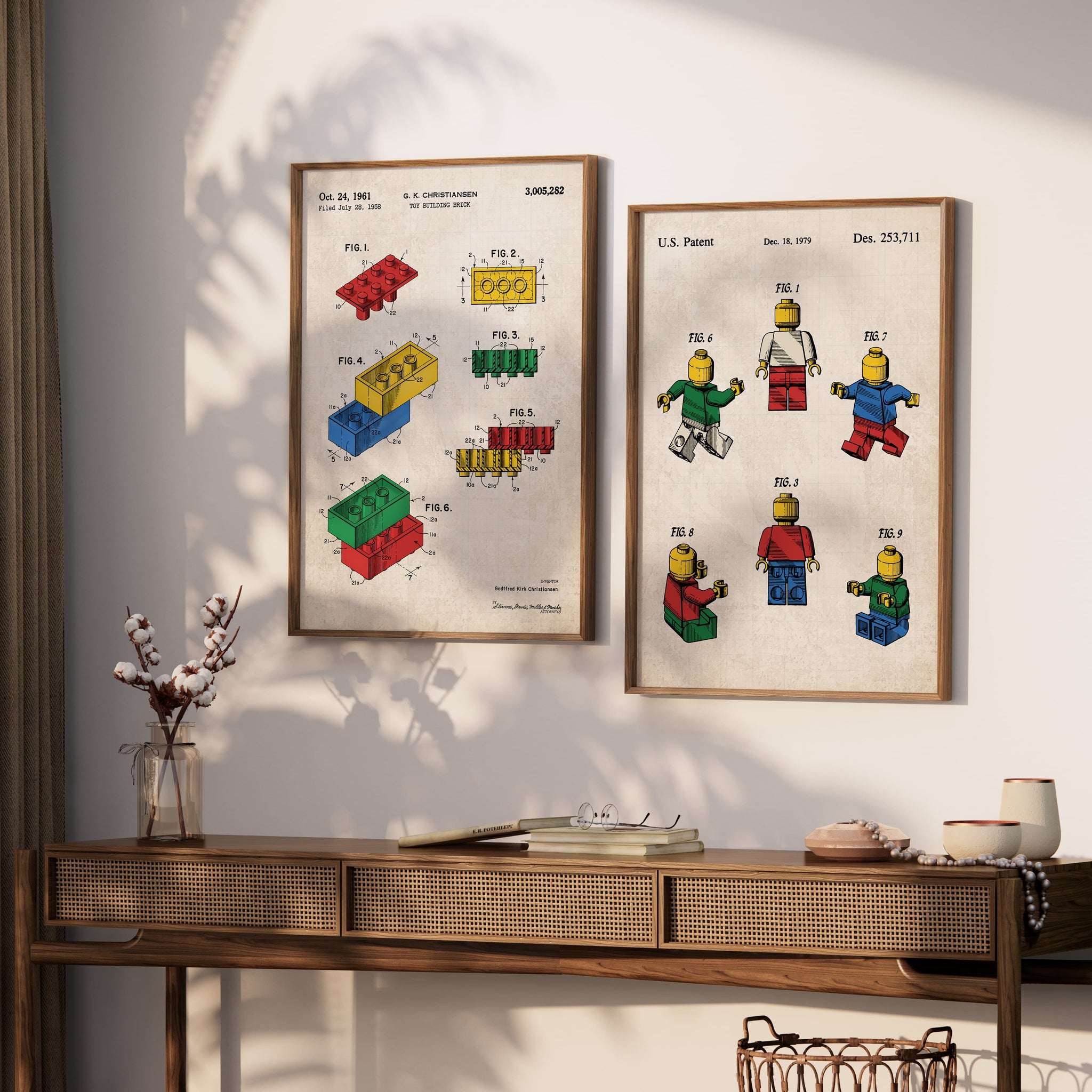 Lego wall art