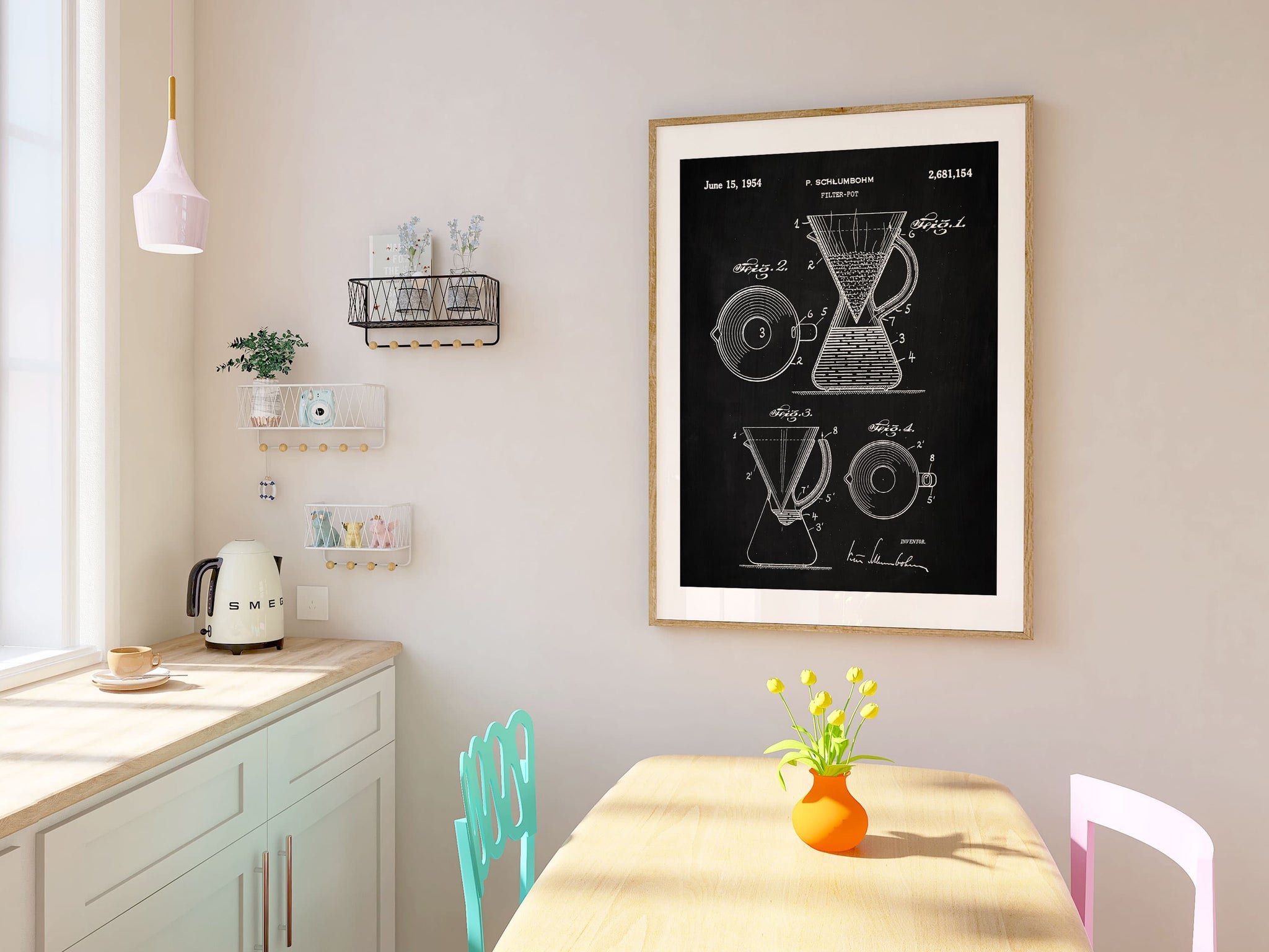 Coffee Chemex patent art, old coffee chemex design for coffee lovers Coffee  Mug for Sale by anodyle