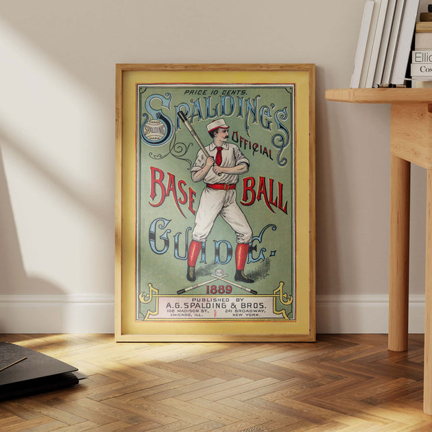 Reach's Baseball Guide Vintage Baseball Poster — MUSEUM OUTLETS