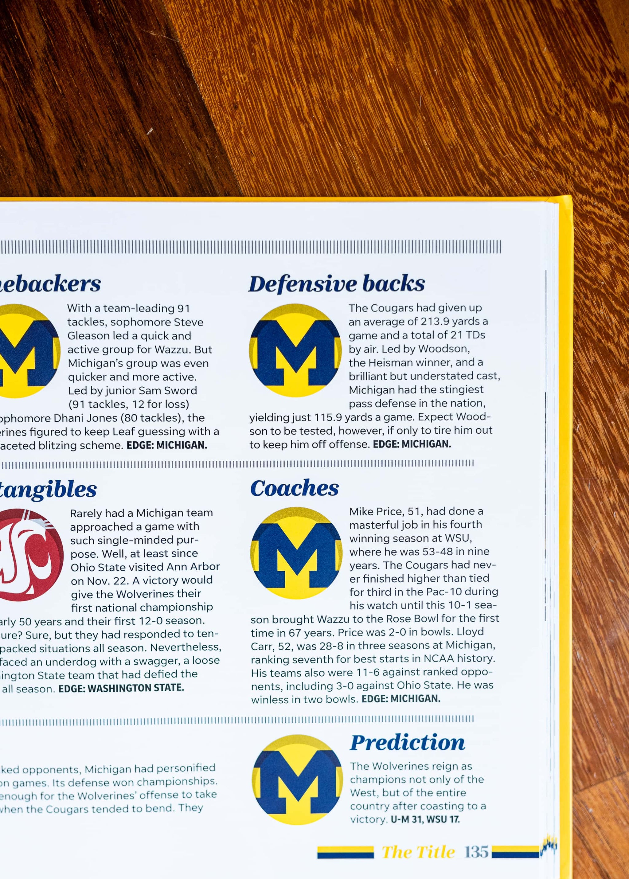 Hail, Yes! 25 Years Later: Relive The 1997 Michigan Wolverines' Run to The Rose Bowl and The National Championship