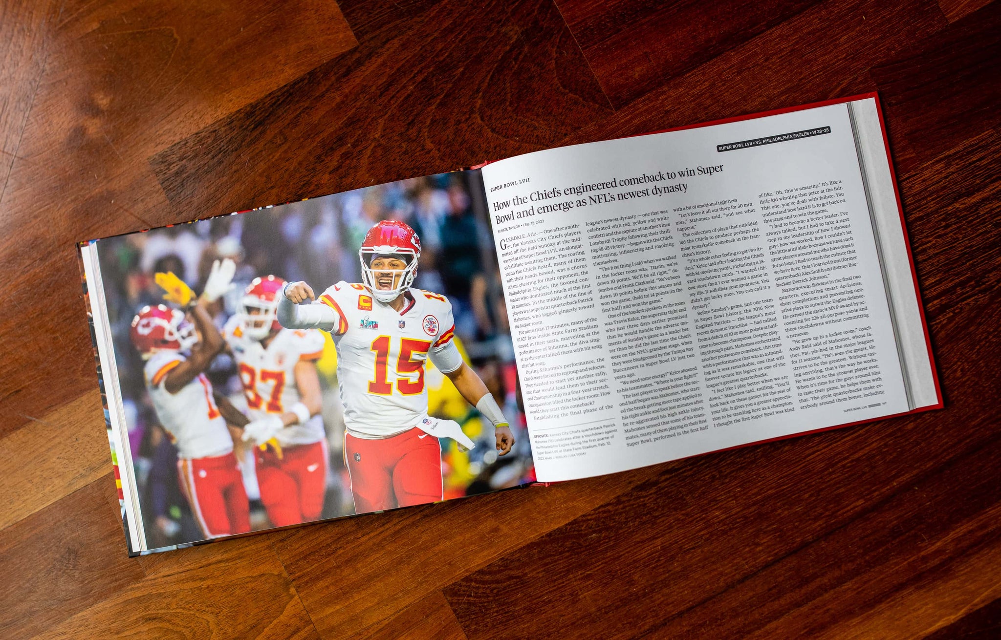 Kansas City Chiefs 2022-2023 Season - Hardcover Book by the KC