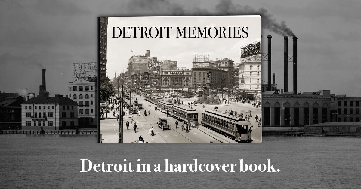 Detroit Memories - Pictorial History Book – Pediment Publishing