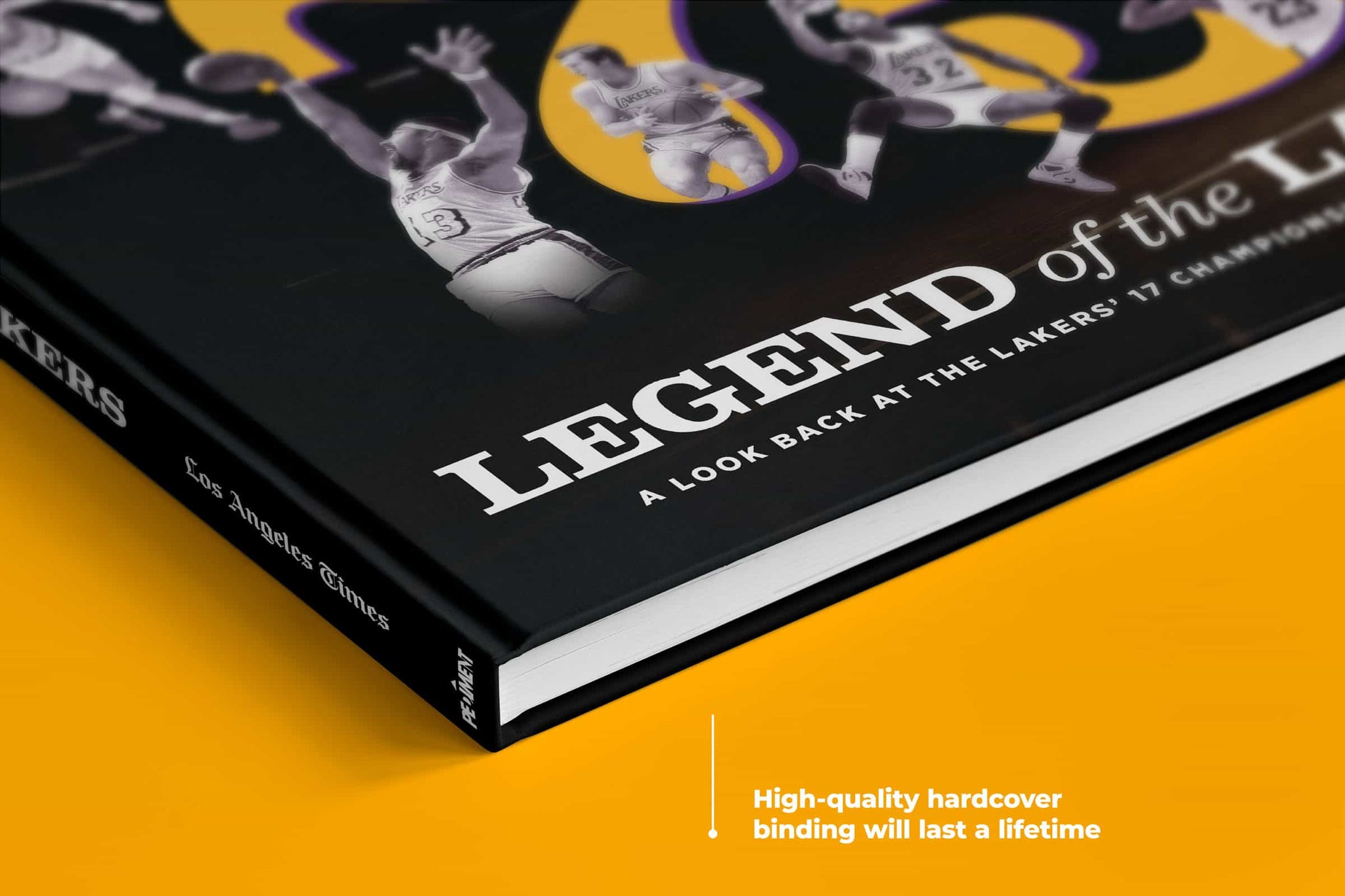 75 Years of Lakers Basketball in a Hardcover Collector's Book