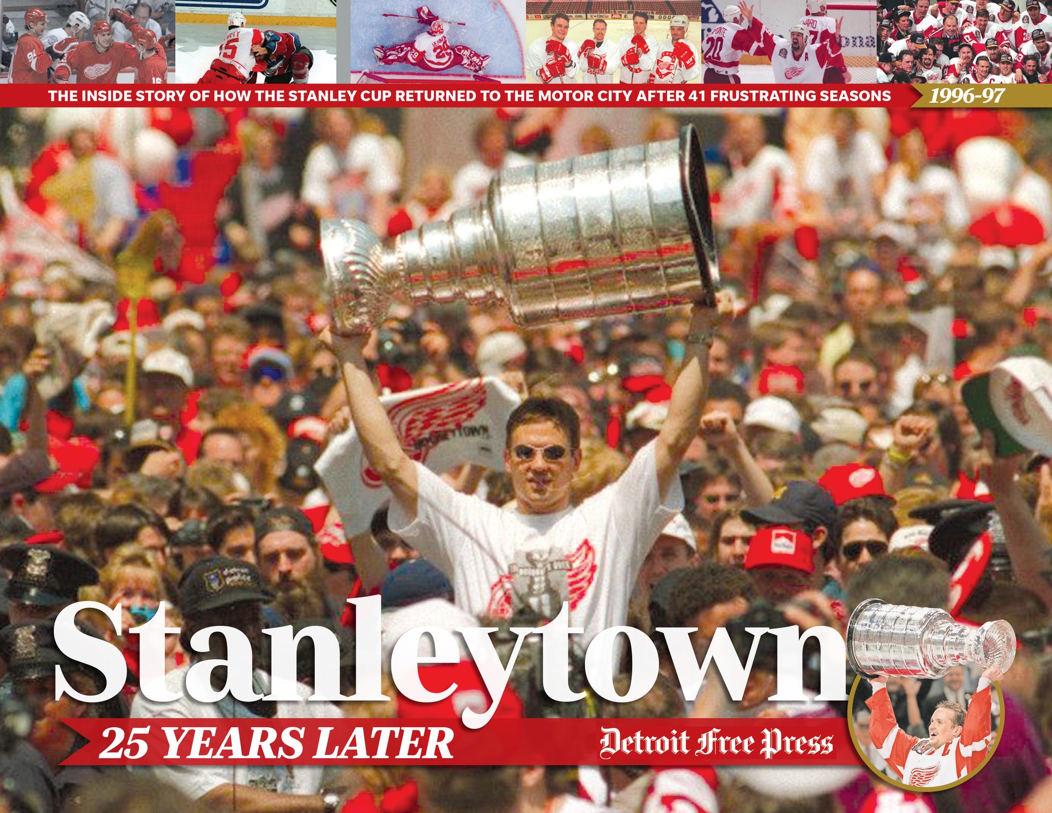 Detroit Red Wings 1998 Stanley Cup Champions 25th Anniversary